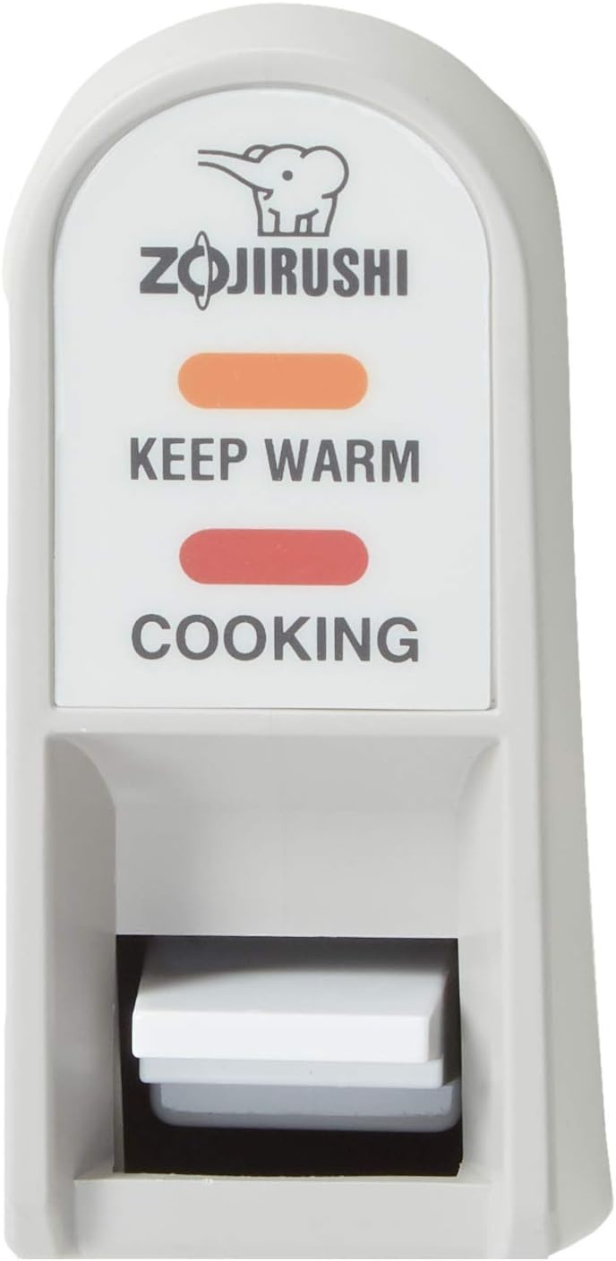 image:imageZojirushi 3 Cup Rice CookerSteamer White6 cup