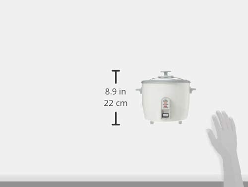 image:imageZojirushi 3 Cup Rice CookerSteamer White6 cup