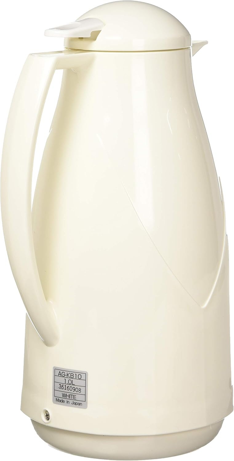 image:imageZojirushi AGKB10BA Euro Carafe 1 Liter Black Made in JapanWhite