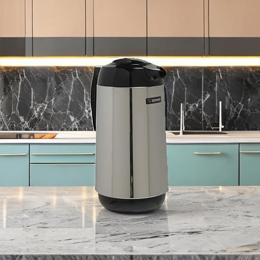 image:imageZojirushi AHGB10SE Thermal Serve Carafe 34 oz 10 liter Polished Stainless Steel Made in Japan