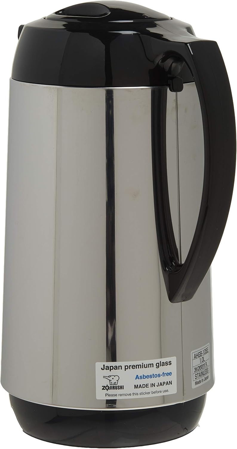 image:imageZojirushi AHGB10SE Thermal Serve Carafe 34 oz 10 liter Polished Stainless Steel Made in Japan