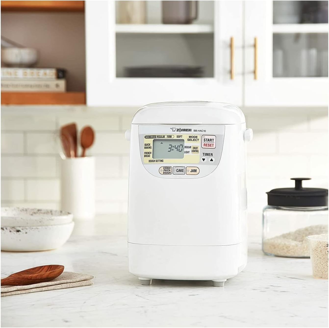 image:imageZojirushi Bb HAC10 Home Bakery Mini Breadmaker 1 Lb White1 lb
