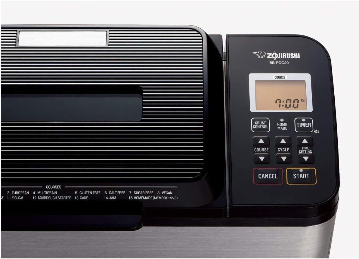 image:imageZojirushi Bb PDC20BA Virtuoso Plus 2 Lb Breadmaker BlackBreadmaker