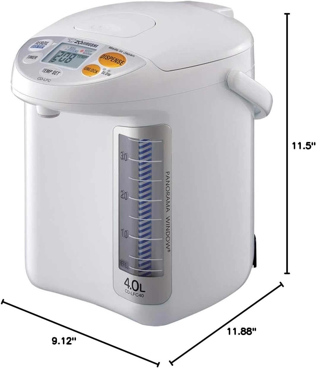 image:imageZojirushi CD LFC30 Micom Water Boiler and Warmer 30 L 101 Oz White42 Quarts