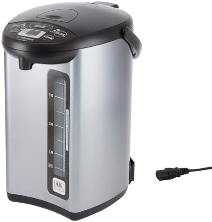 image:imageZojirushi CD WGC40TS Micom Water Boiler and Warmer 40 L SilverSilver Dark Brown