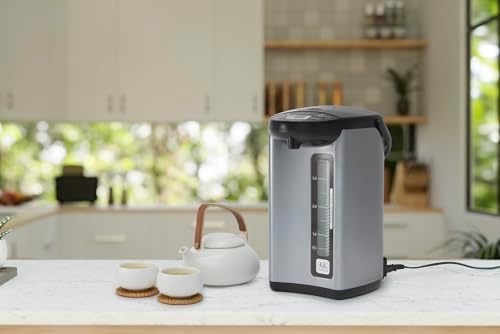 image:imageZojirushi CD WGC40TS Micom Water Boiler and Warmer 40 L SilverSilver Dark Brown