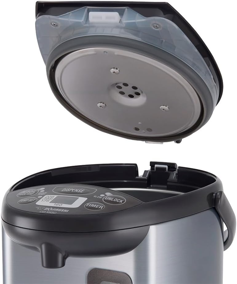image:imageZojirushi CD WGC40TS Micom Water Boiler and Warmer 40 L SilverSilver Dark Brown