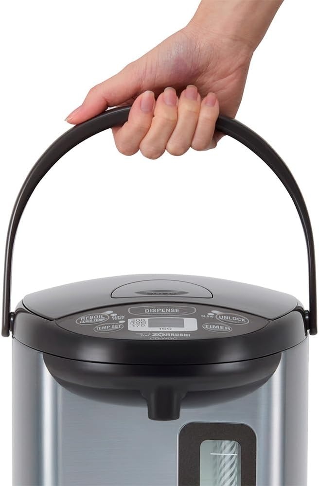 image:imageZojirushi CD WGC40TS Micom Water Boiler and Warmer 40 L SilverSilver Dark Brown