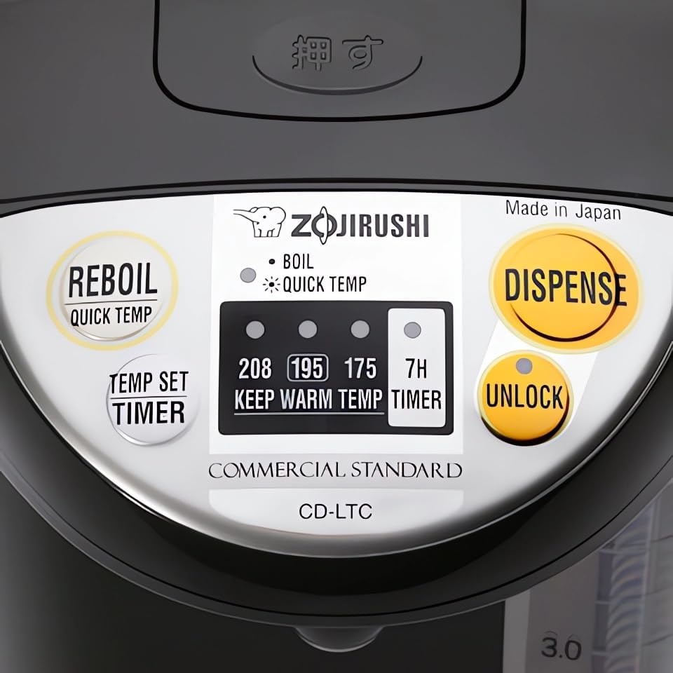 image:imageZojirushi CDLTC50 Commercial Water Boiler and Warmer 169 oz BlackWater Boiler And Warmer