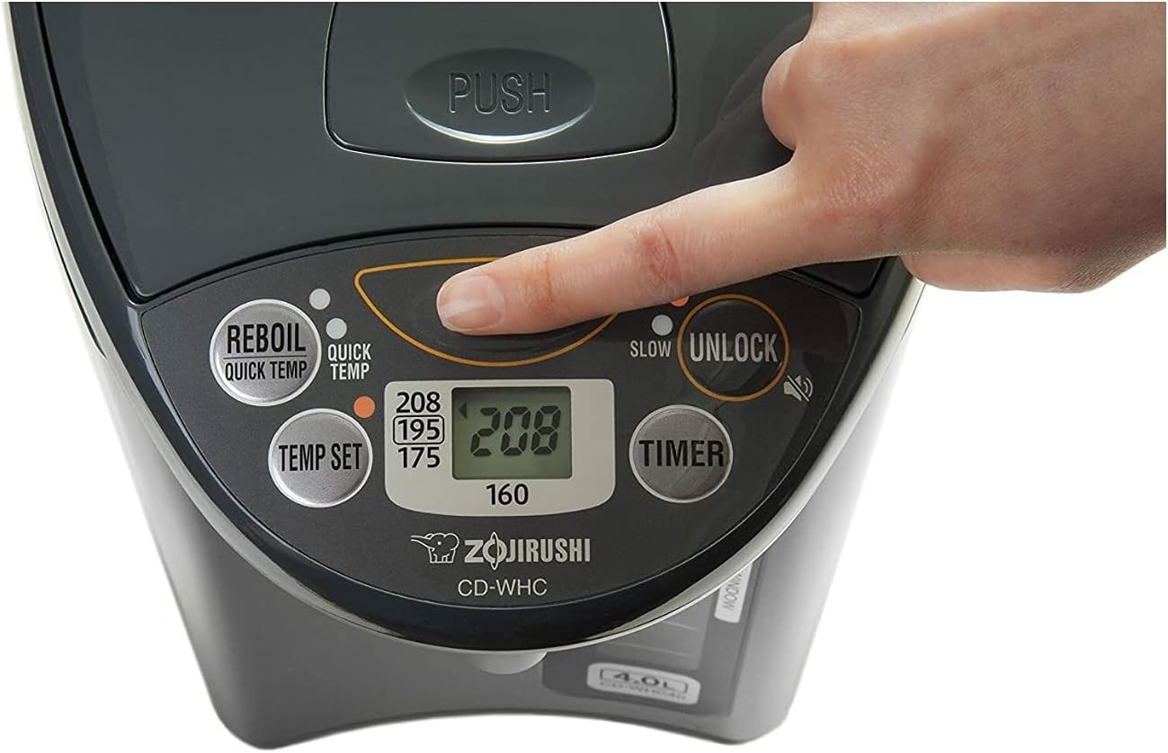 image:imageZojirushi CDWHC40XH Micom Water Boiler and Warmer 135 oz Stainless GrayBoiler Warmer