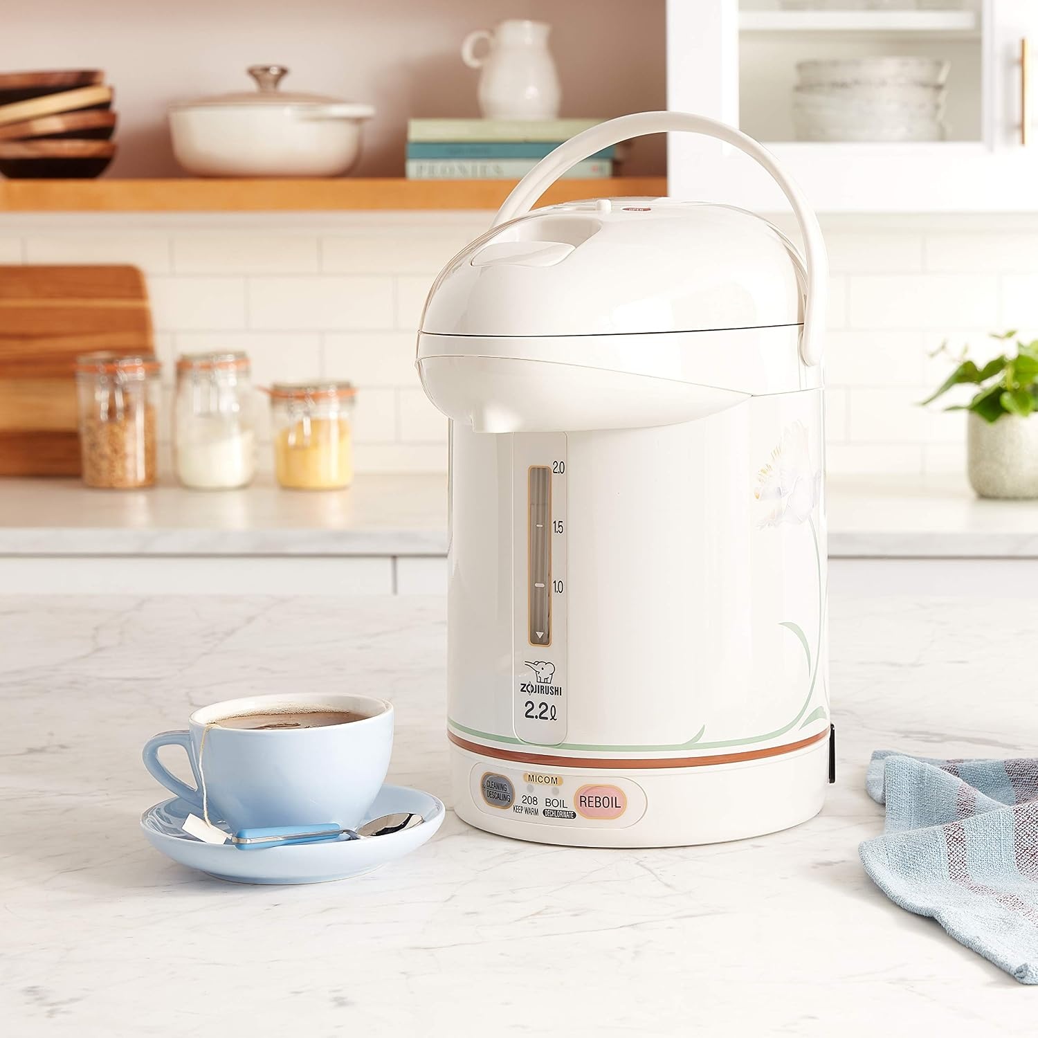 image:imageZojirushi CWPZC22FC Micom Super Boiler 22L Floral 22 LFloral