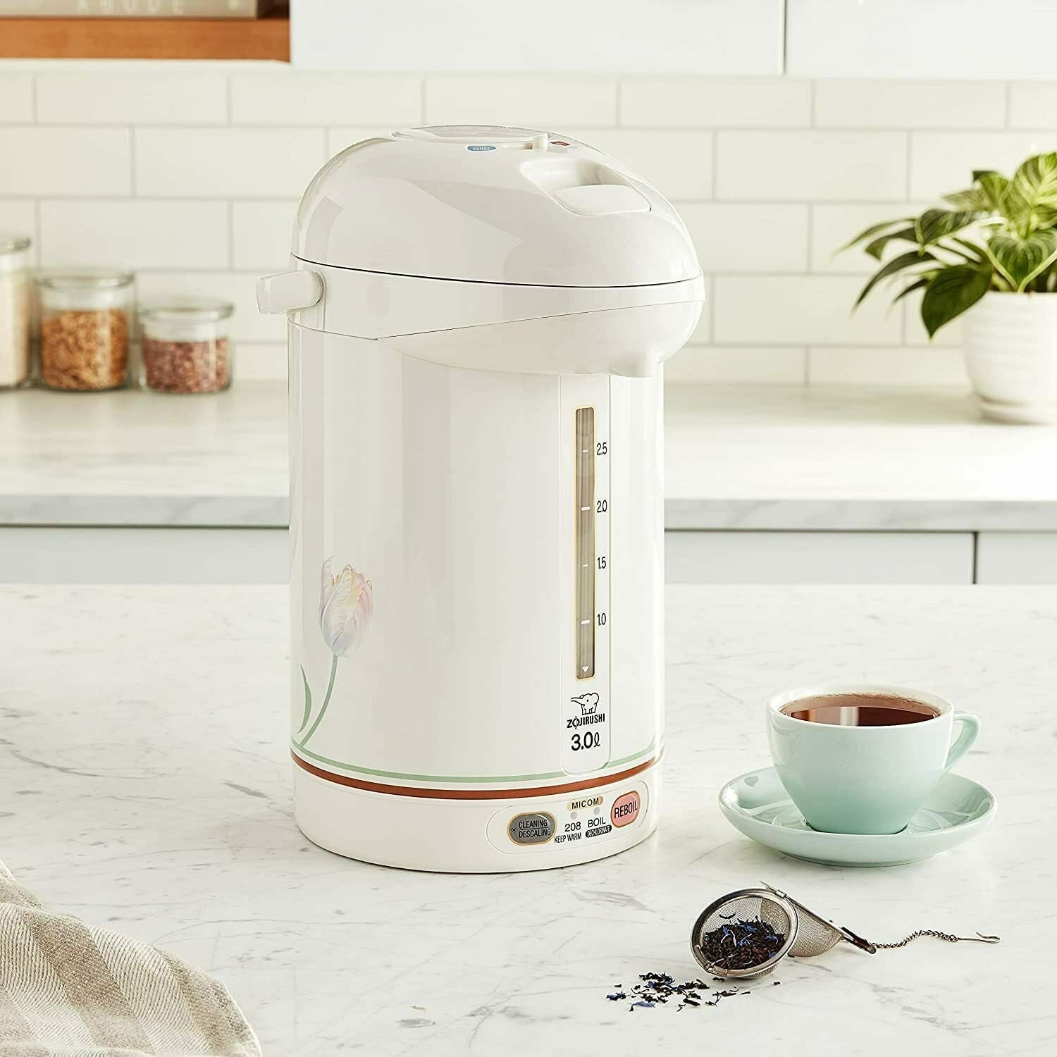 image:imageZojirushi CWPZC30FC Micom Super Boiler 30 Liters White Ballerina