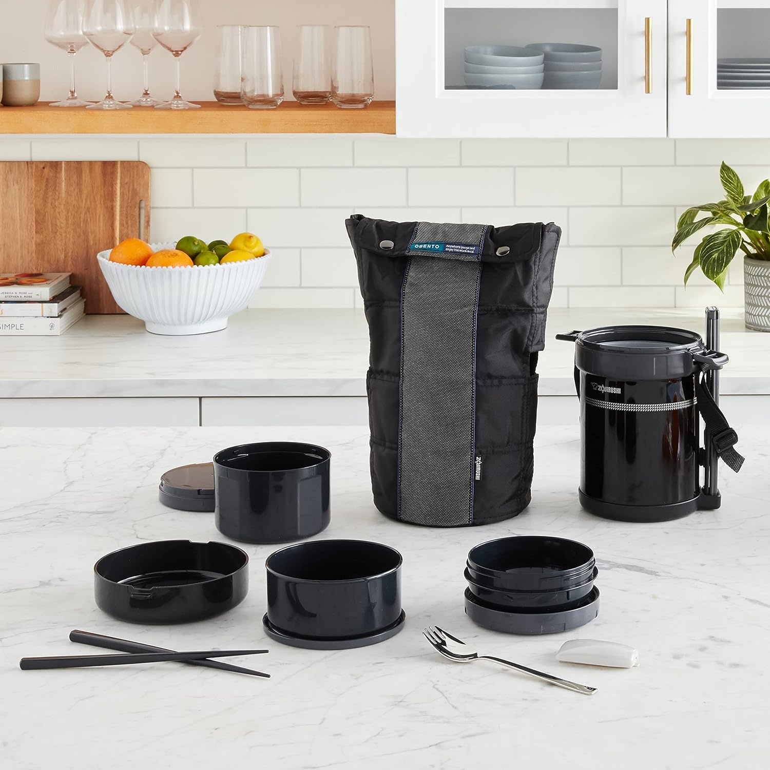 image:imageZojirushi Classic Bento Vacuum Lunch Jar Black