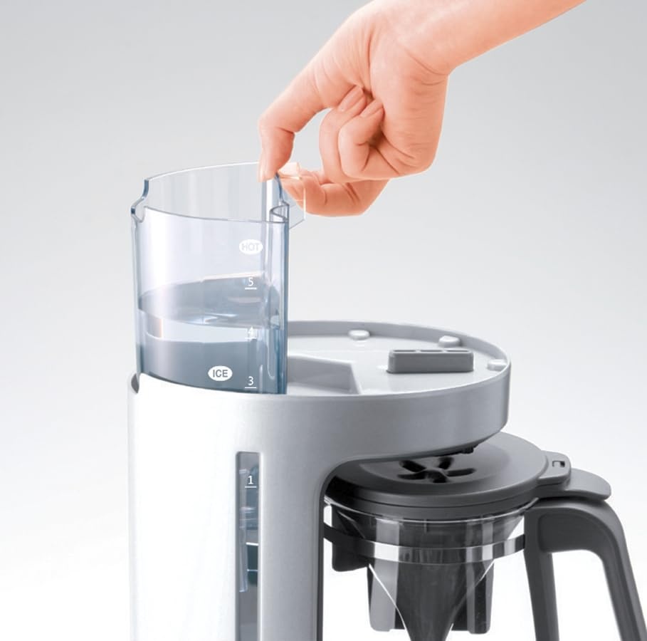 image:imageZojirushi ECDAC50BA ZUTTO Coffee Maker 5 Cups Black PFASfreeSilver