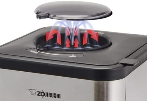image:imageZojirushi ECESC120 Coffee Maker Dome Brew Programmable StainlessSteel and BlackClassic