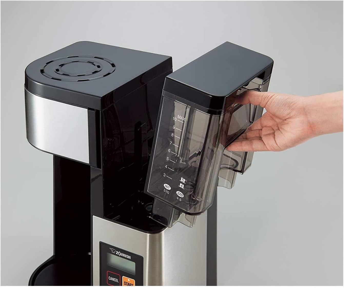 image:imageZojirushi ECYTC100XB 10Cup Coffee Maker Stainless SteelBlack10Cup