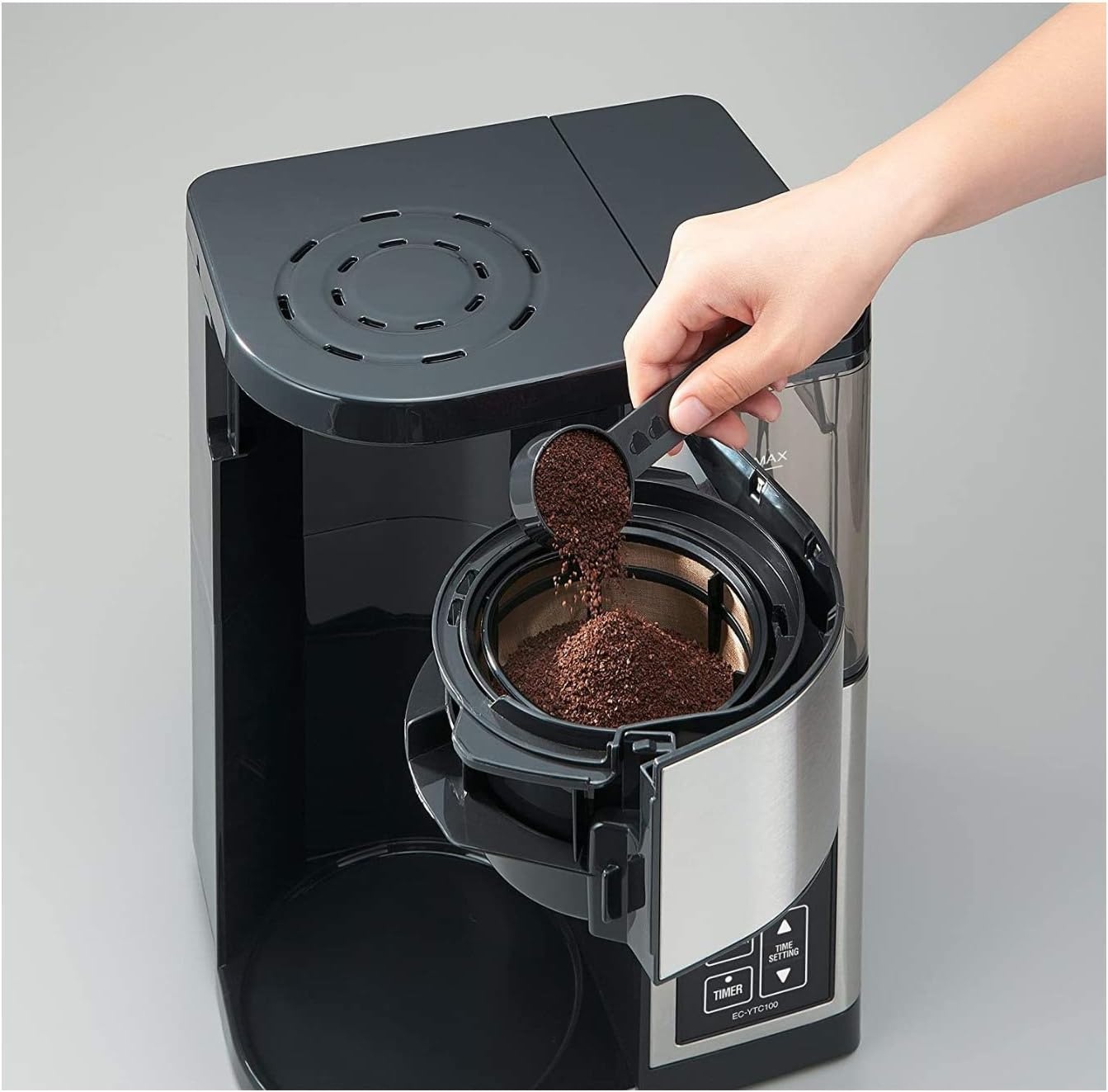 image:imageZojirushi ECYTC100XB 10Cup Coffee Maker Stainless SteelBlack10Cup