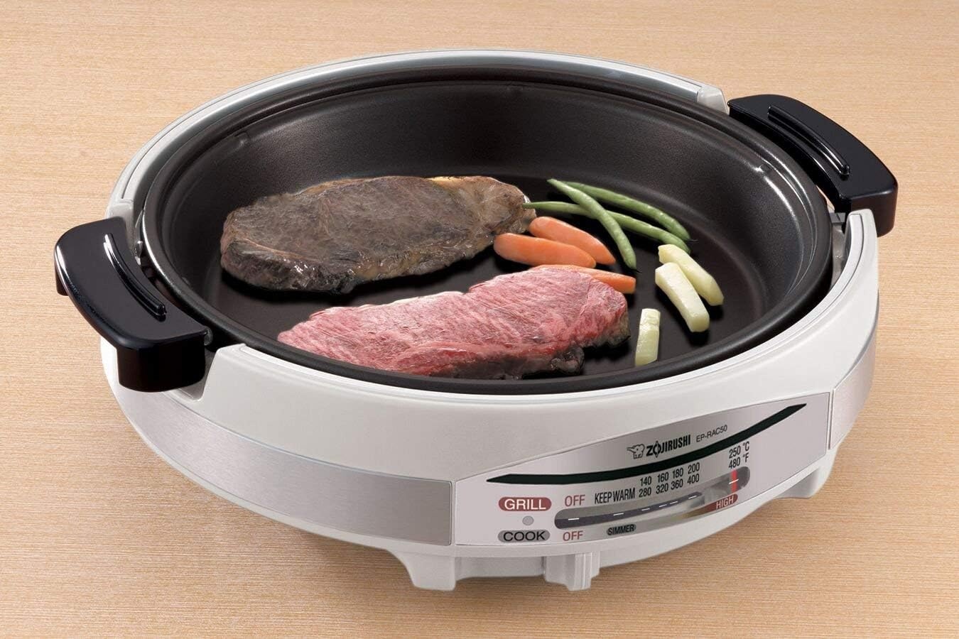 image:imageZojirushi EPRAC50 Gourmet dExpert 1350Watt Electric SkilletElectric Skillet