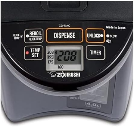 image:imageZojirushi Micom Water Boiler and Warmer 40 L BlackMetallic Black