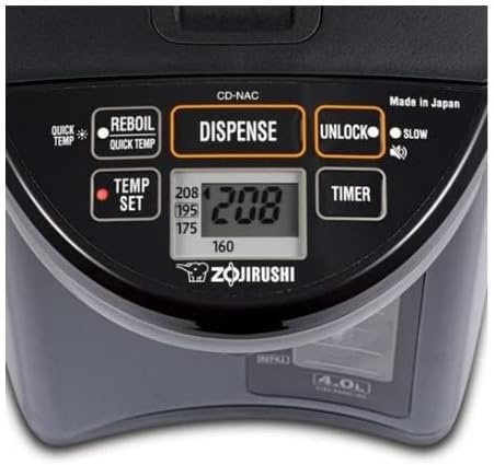 image:imageZojirushi Micom Water Boiler and Warmer 40 L BlackMetallic Black