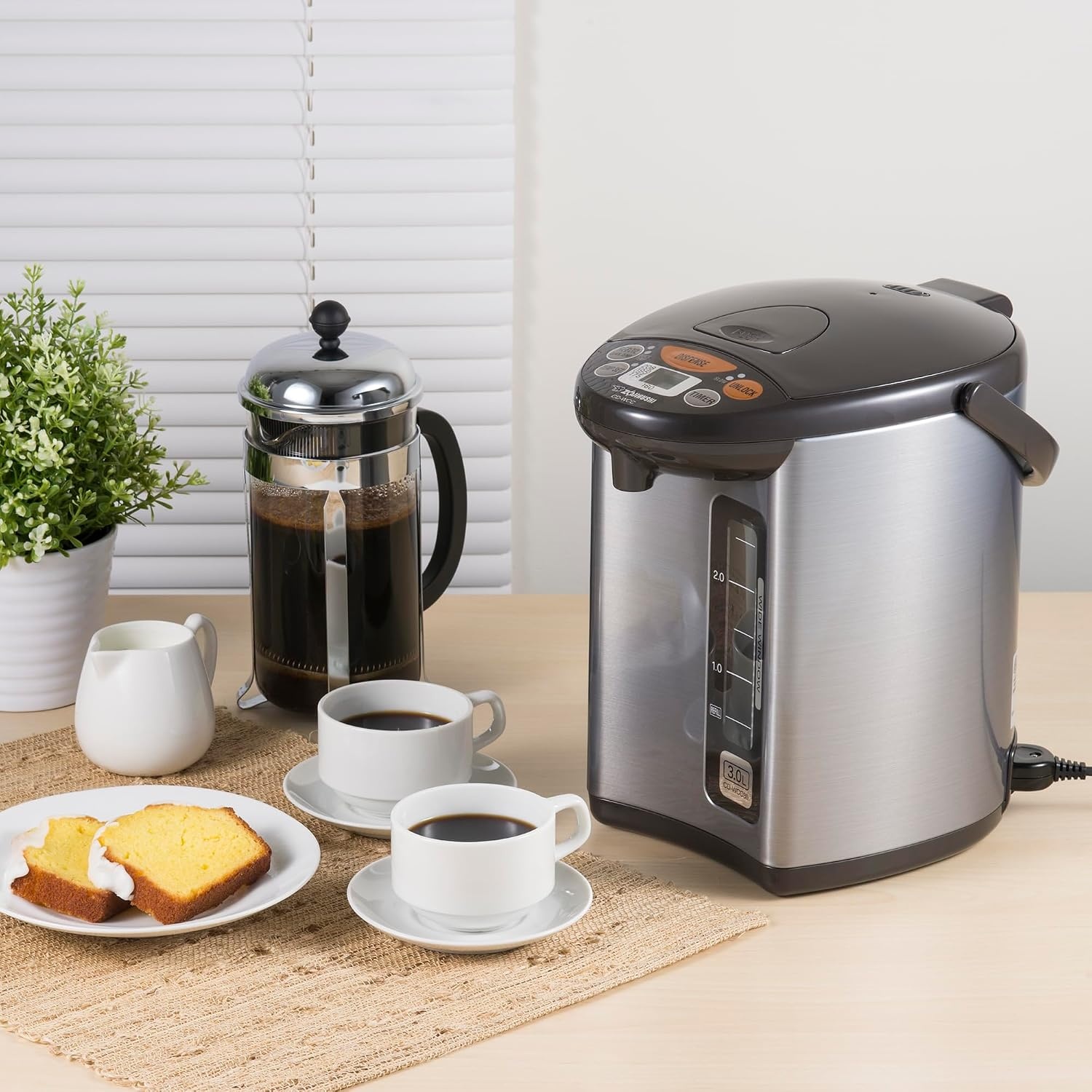 image:imageZojirushi Micom Water Boiler and Warmer CD WCC30 30l 101 Oz Silver32 Quarts