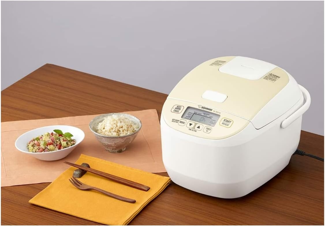image:imageZojirushi NLDCC10CP Micom Rice Cooker amp Warmer 55 Cups Pearl Beige10Cups