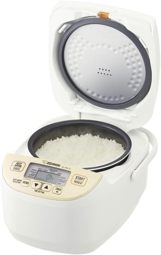 image:imageZojirushi NLDCC10CP Micom Rice Cooker amp Warmer 55 Cups Pearl Beige55Cups