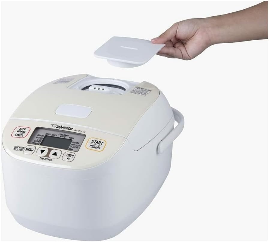 image:imageZojirushi NLDCC10CP Micom Rice Cooker amp Warmer 55 Cups Pearl Beige55Cups