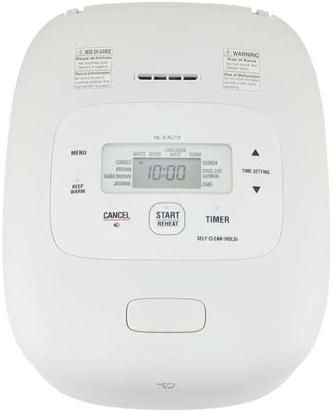 image:imageZojirushi NLEAC10WA Micom Rice Cooker amp Warmer 55 Cups WhiteWhite