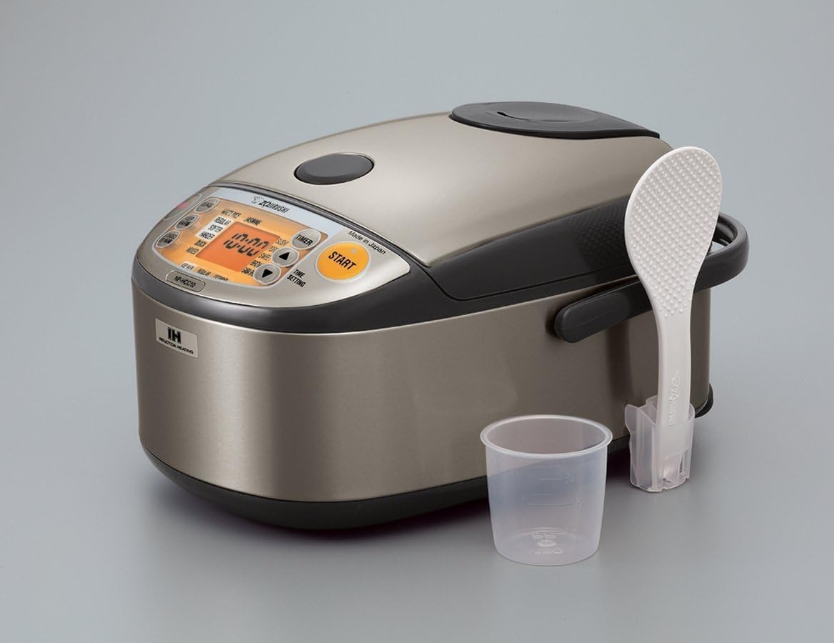 image:imageZojirushi NPHCC10XH Induction Heating System Rice Cooker and Warmer 55Cup Stainless Dark GrayStainless Dark Gray