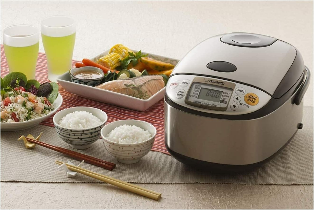 image:imageZojirushi Ns TSC10 55 Cup Micom Rice Cooker and Warmer 10l55 cups