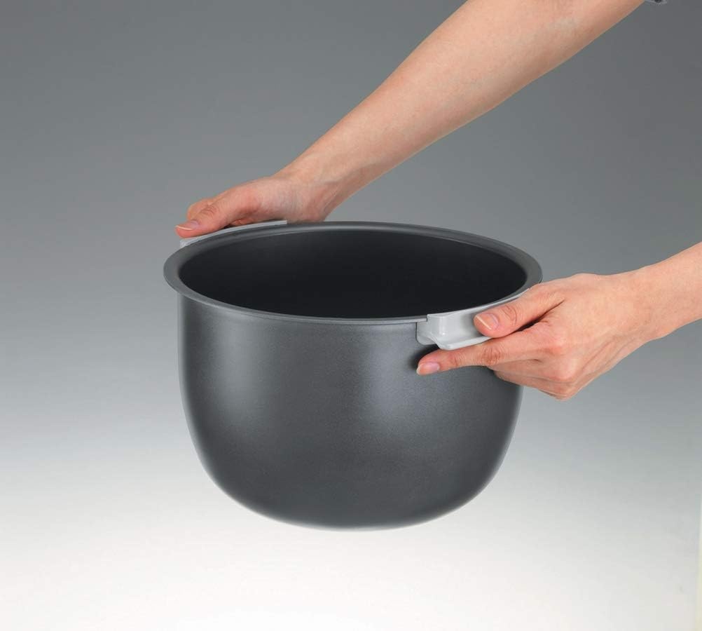 image:imageZojirushi Ns ZCC10 Neuro Fuzzy Rice Cooker and Warmer White10Cup uncooked rice