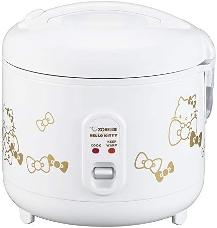 image:imageZojirushi Rice Cooker Metallic GrayHello Kitty White