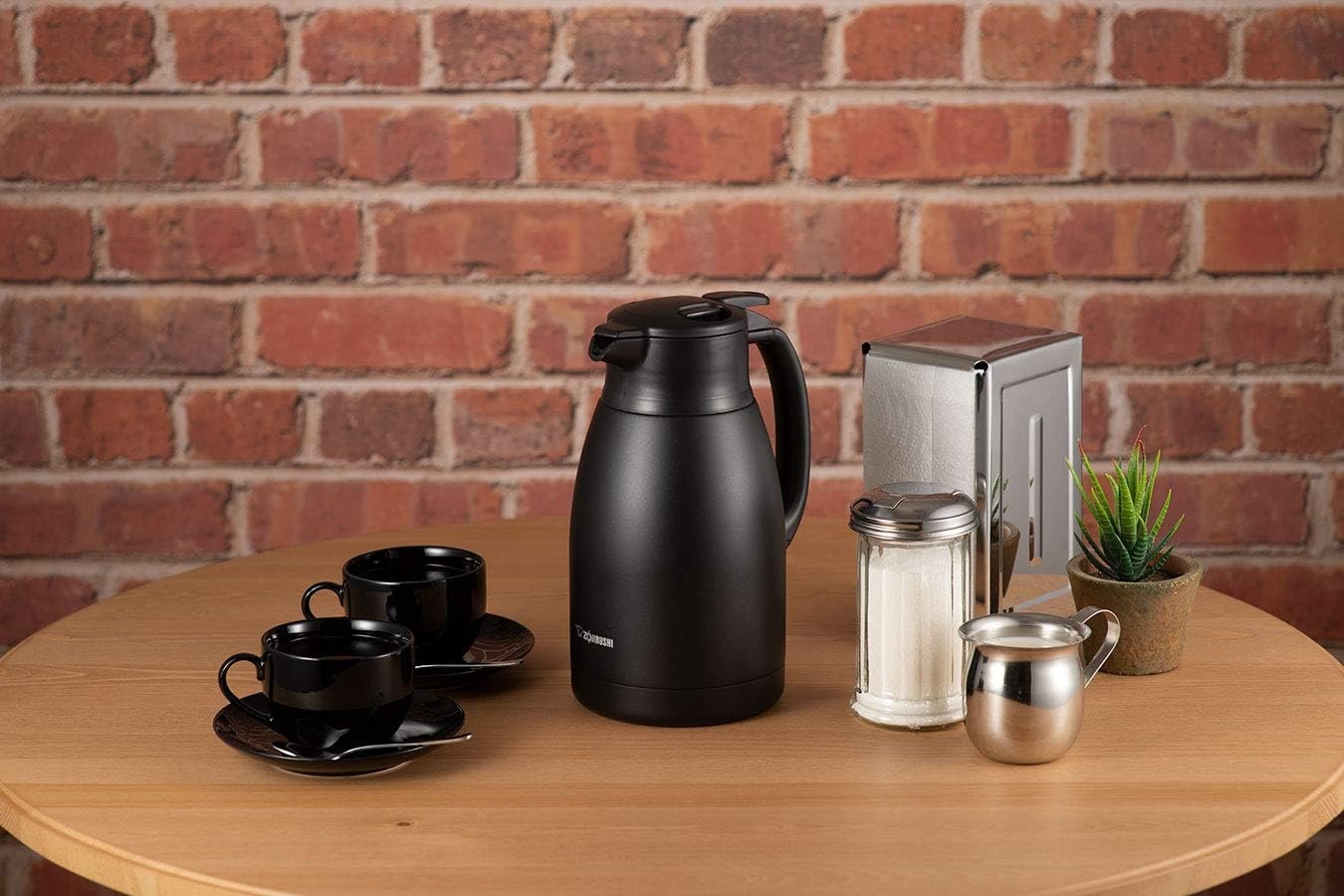 image:imageZojirushi SHHC10XA Stainless Steel Vacuum Carafe 1 Liter SSMatte Black