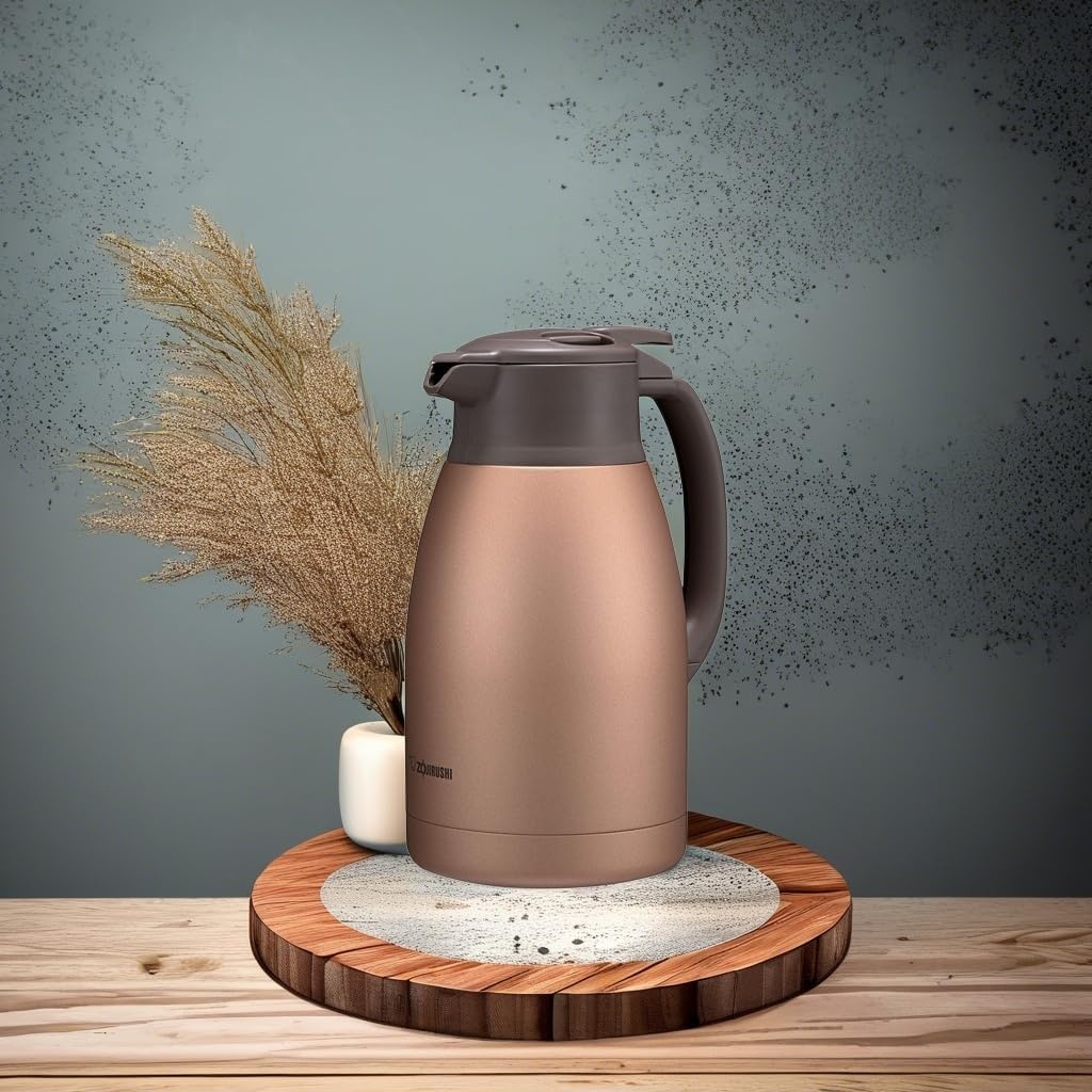 image:imageZojirushi SHHC10XA Stainless Steel Vacuum Carafe 1 Liter SSMatte Copper