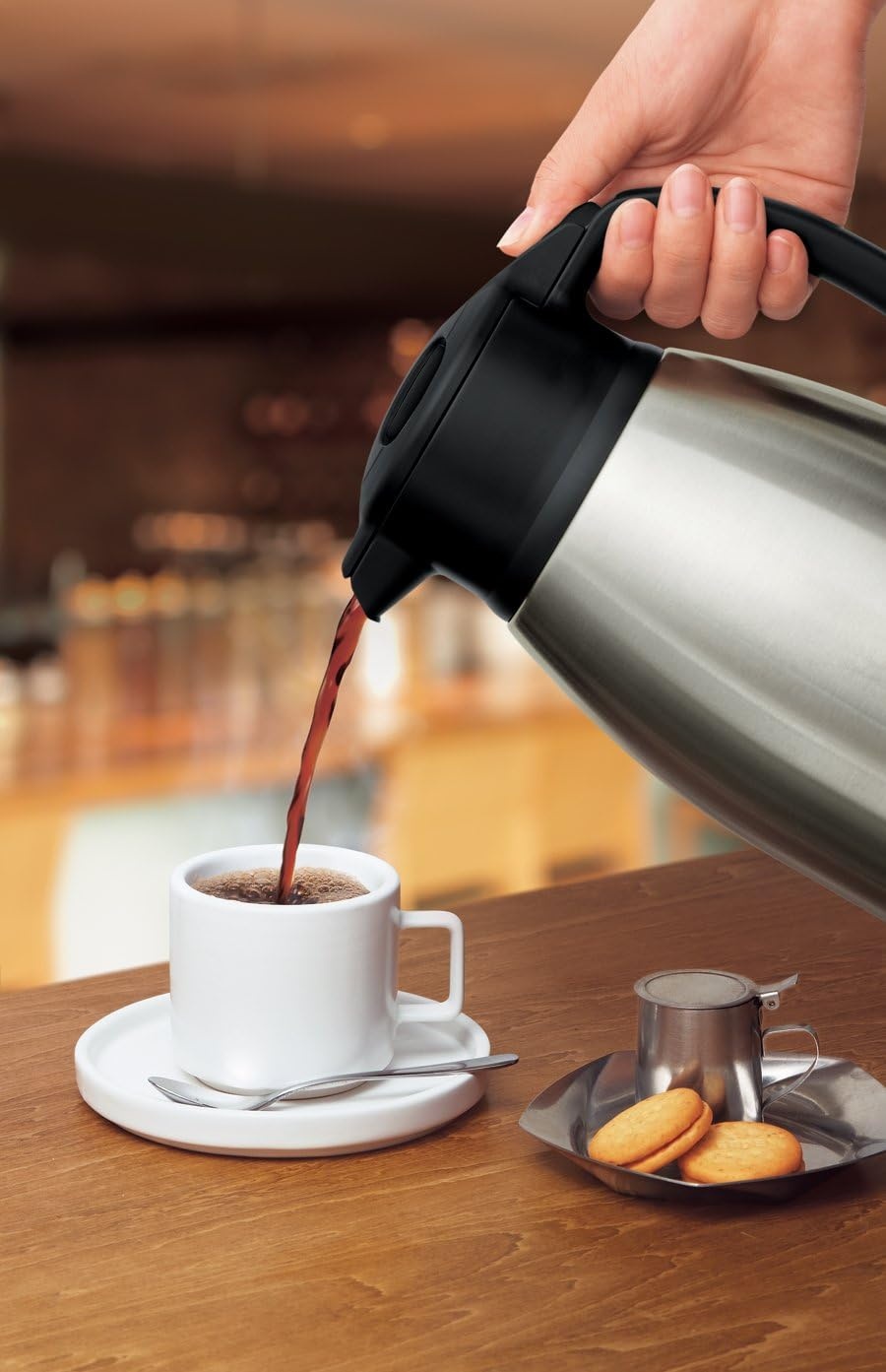 image:imageZojirushi SHHC10XA Stainless Steel Vacuum Carafe 1 Liter SSStainless Steel