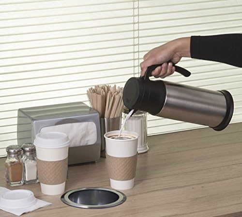 image:imageZojirushi SHMAE10 34 oz Stainless Vacuum CreamerDairy Server Stainless NSF1