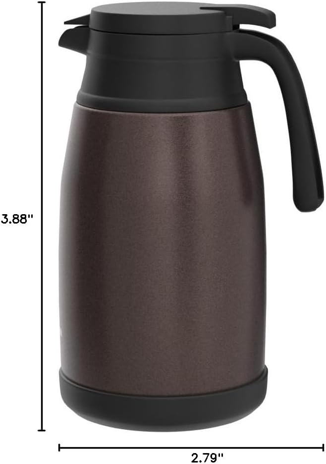 image:imageZojirushi SHRA19TA Stainless Steel Vacuum Carafe 19 L BrownBrown