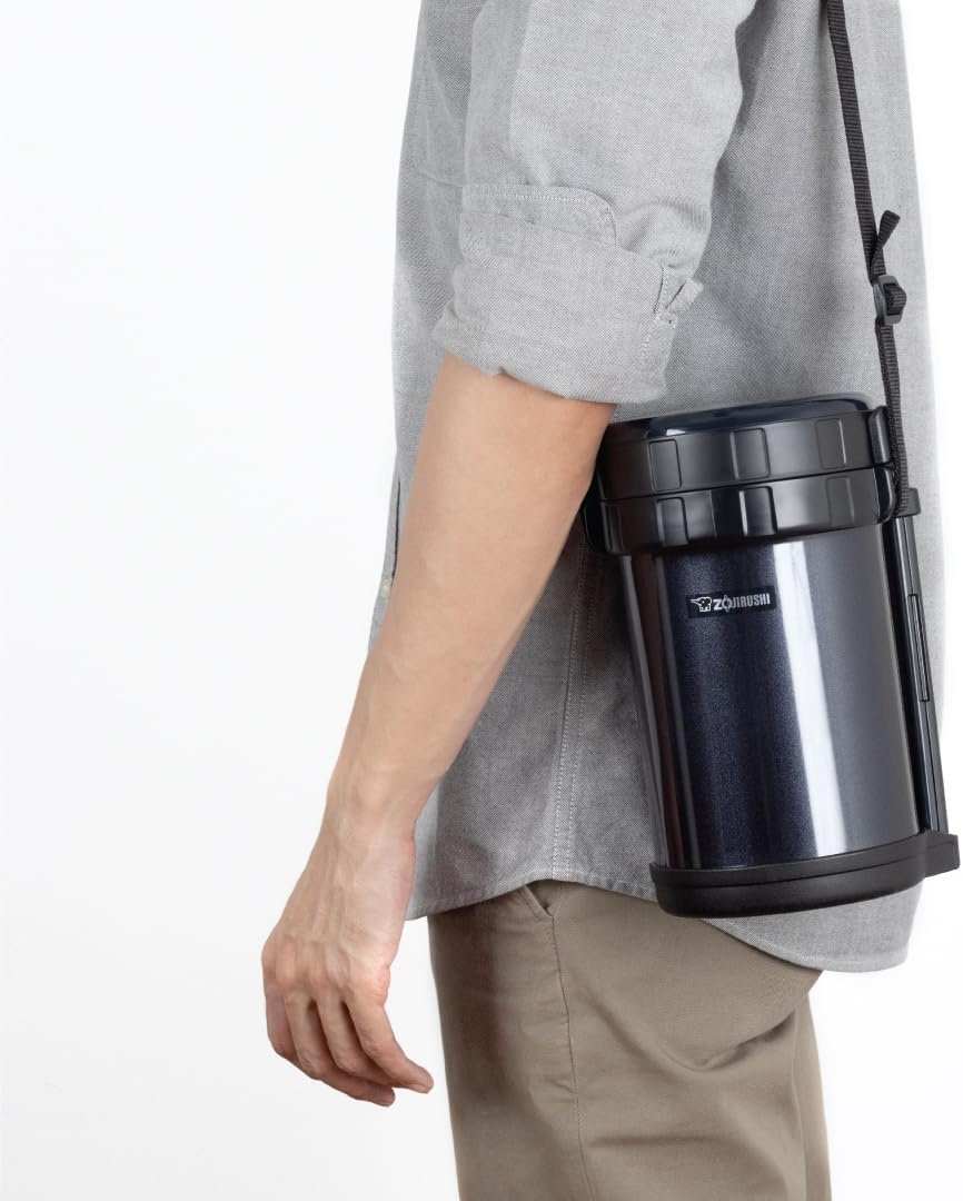 image:imageZojirushi SLXE20AD Classic Stainless Insulated Lunch Jar 50 oz NavyNavy