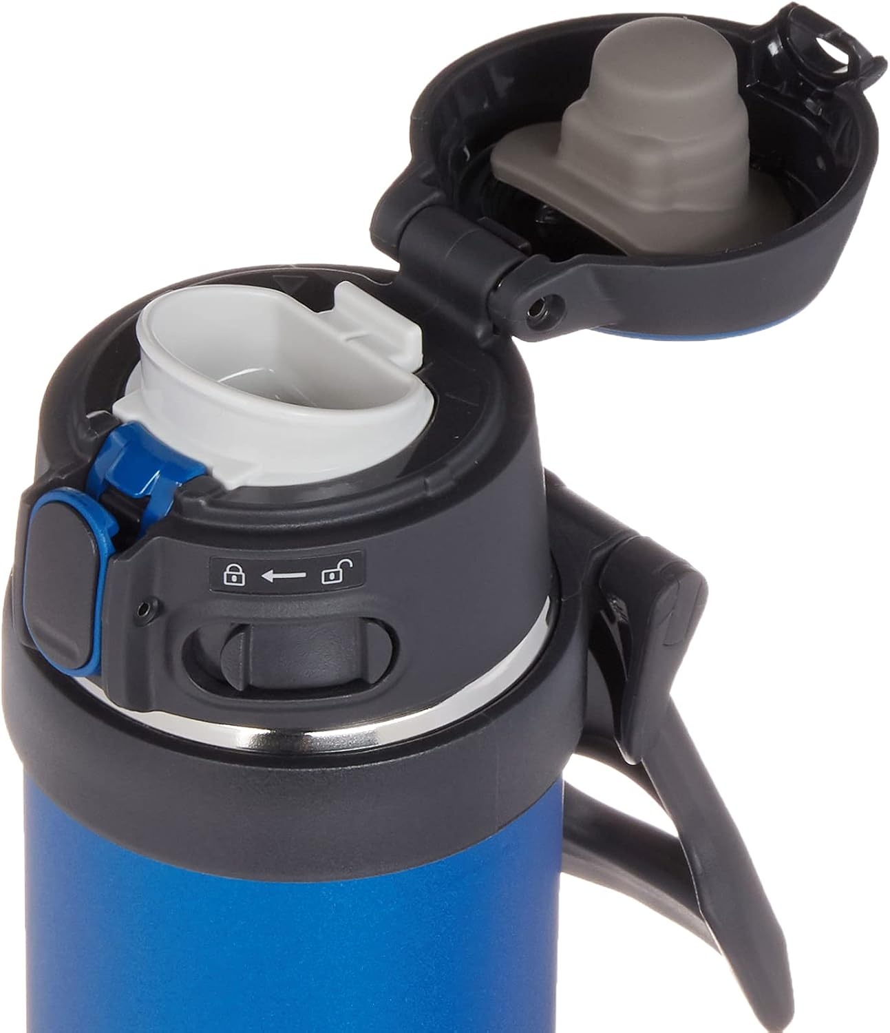 image:imageZojirushi SMQHE60GK FlipandGo Stainless Mug 20Ounce TealAzul cobalto