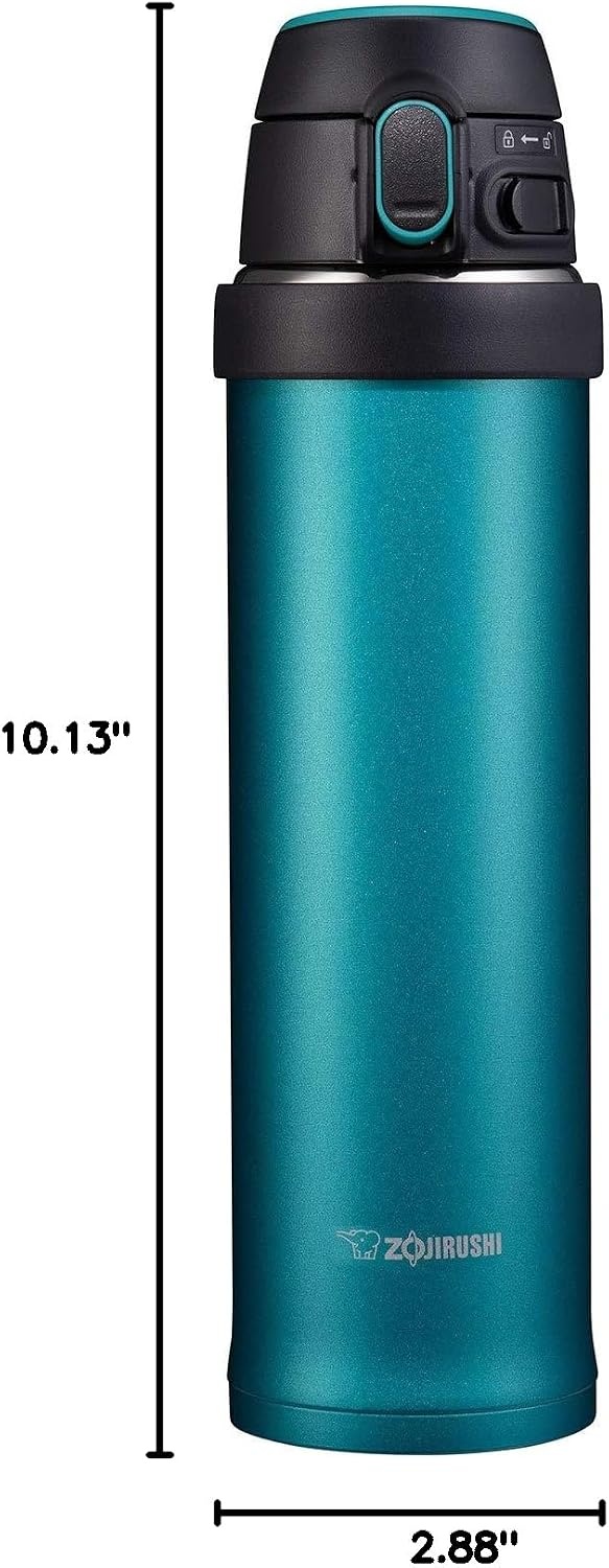 image:imageZojirushi SMQHE60GK FlipandGo Stainless Mug 20Ounce TealTeal