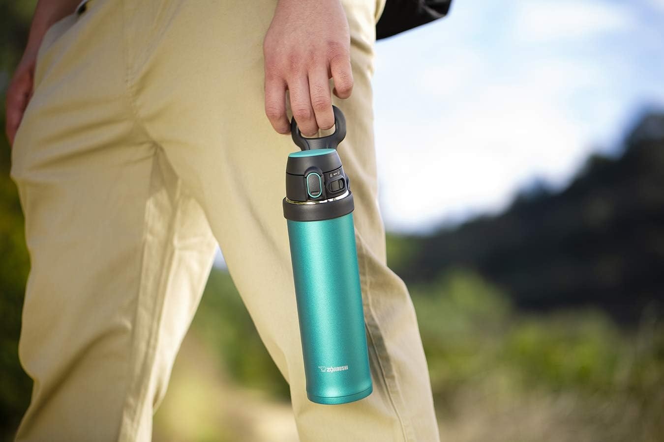 image:imageZojirushi SMQHE60GK FlipandGo Stainless Mug 20Ounce TealTeal
