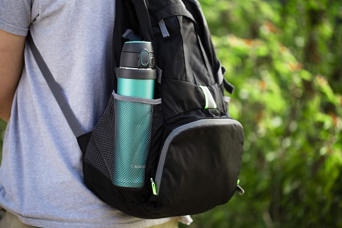 image:imageZojirushi SMQHE60GK FlipandGo Stainless Mug 20Ounce TealTeal