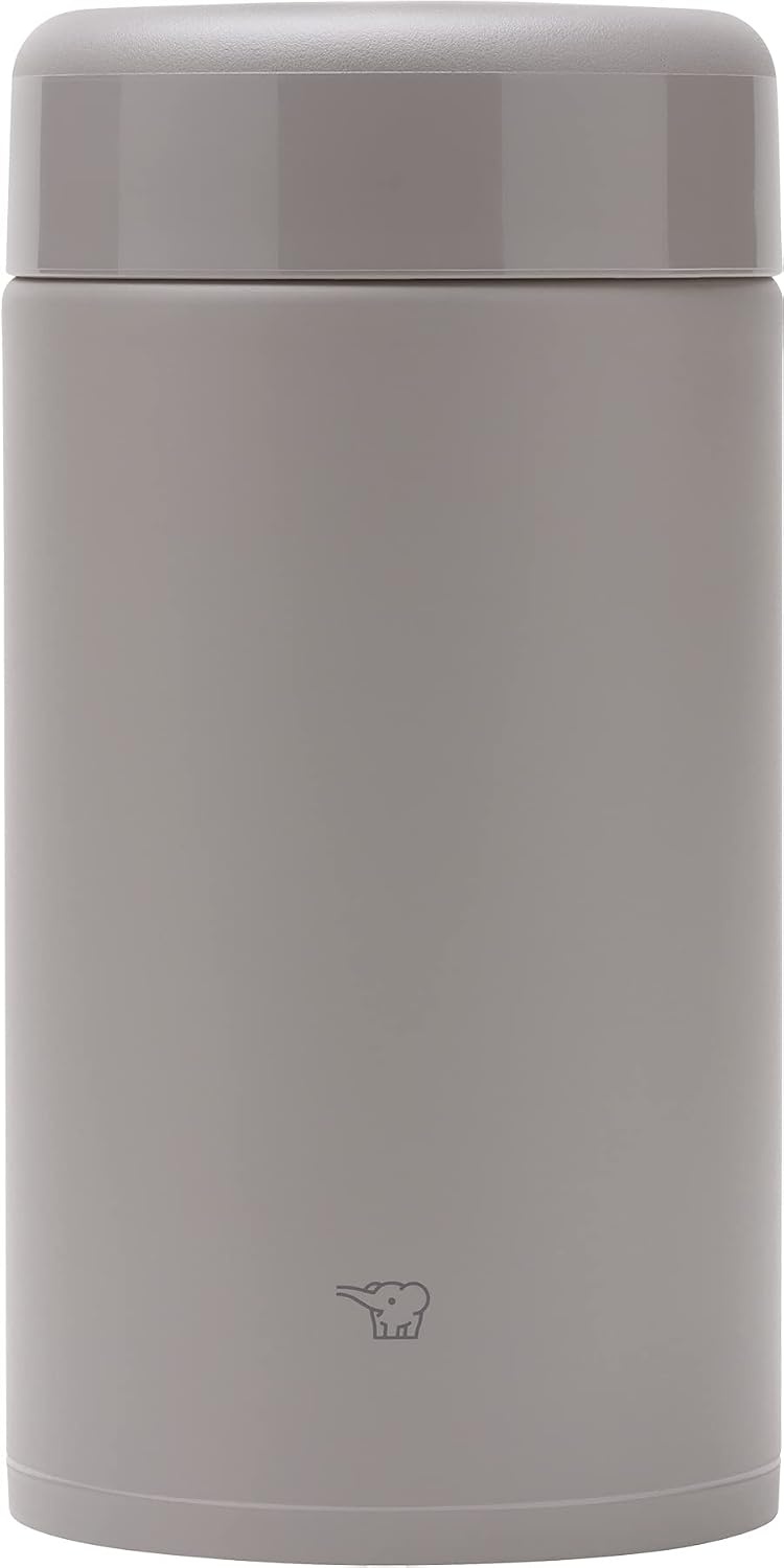 image:imageZojirushi SWKA75H Stainless Steel Lunch Jar 25 oz Vintage RoseMedium Gray