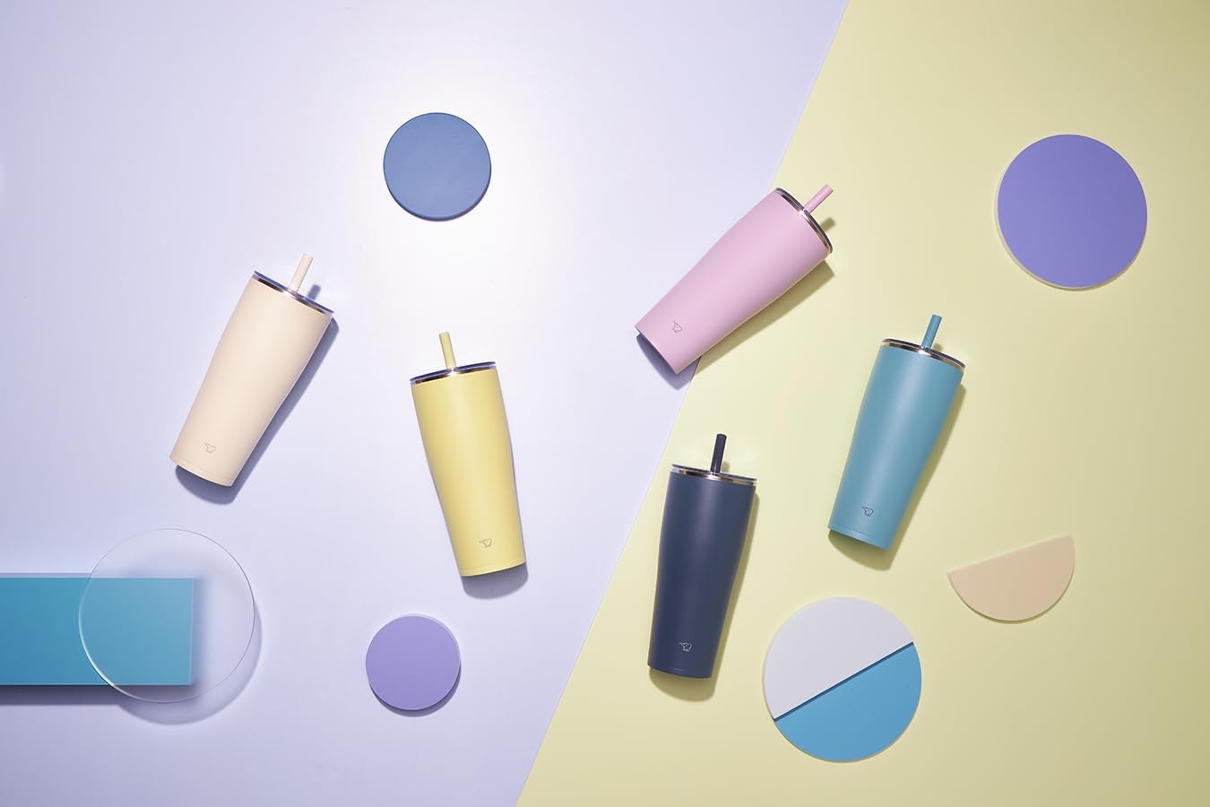 image:imageZojirushi SXHA89HVM Stainless Tumbler with Straw 30 ounces Mauve PurpleMauve Purple