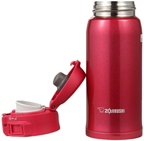 image:imageZojirushi Stainless Mug 1 Count Pack of 1 Beige Gold 20 ouncesClear Red