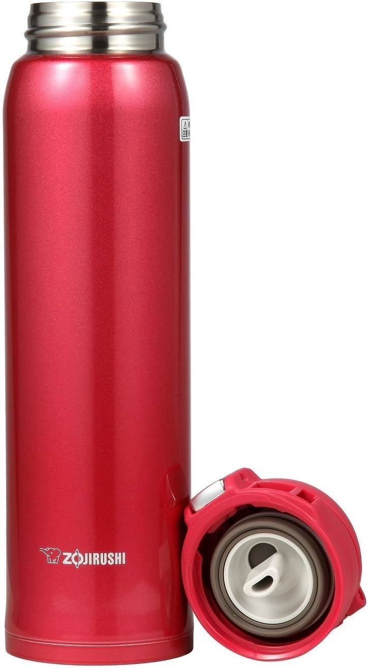 image:imageZojirushi Stainless Mug 1 Count Pack of 1 Beige Gold 20 ouncesClear Red