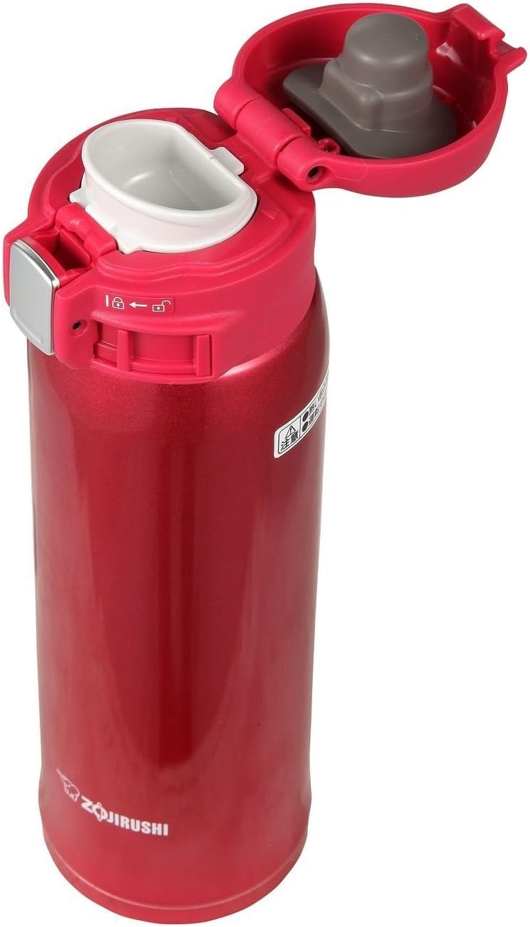 image:imageZojirushi Stainless Mug 1 Count Pack of 1 Beige Gold 20 ouncesClear Red
