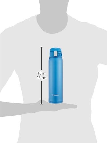 image:imageZojirushi Stainless Mug 1 Count Pack of 1 Beige Gold 20 ouncesMatte Blue