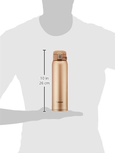 image:imageZojirushi Stainless Mug 1 Count Pack of 1 Beige Gold 20 ouncesMatte Gold